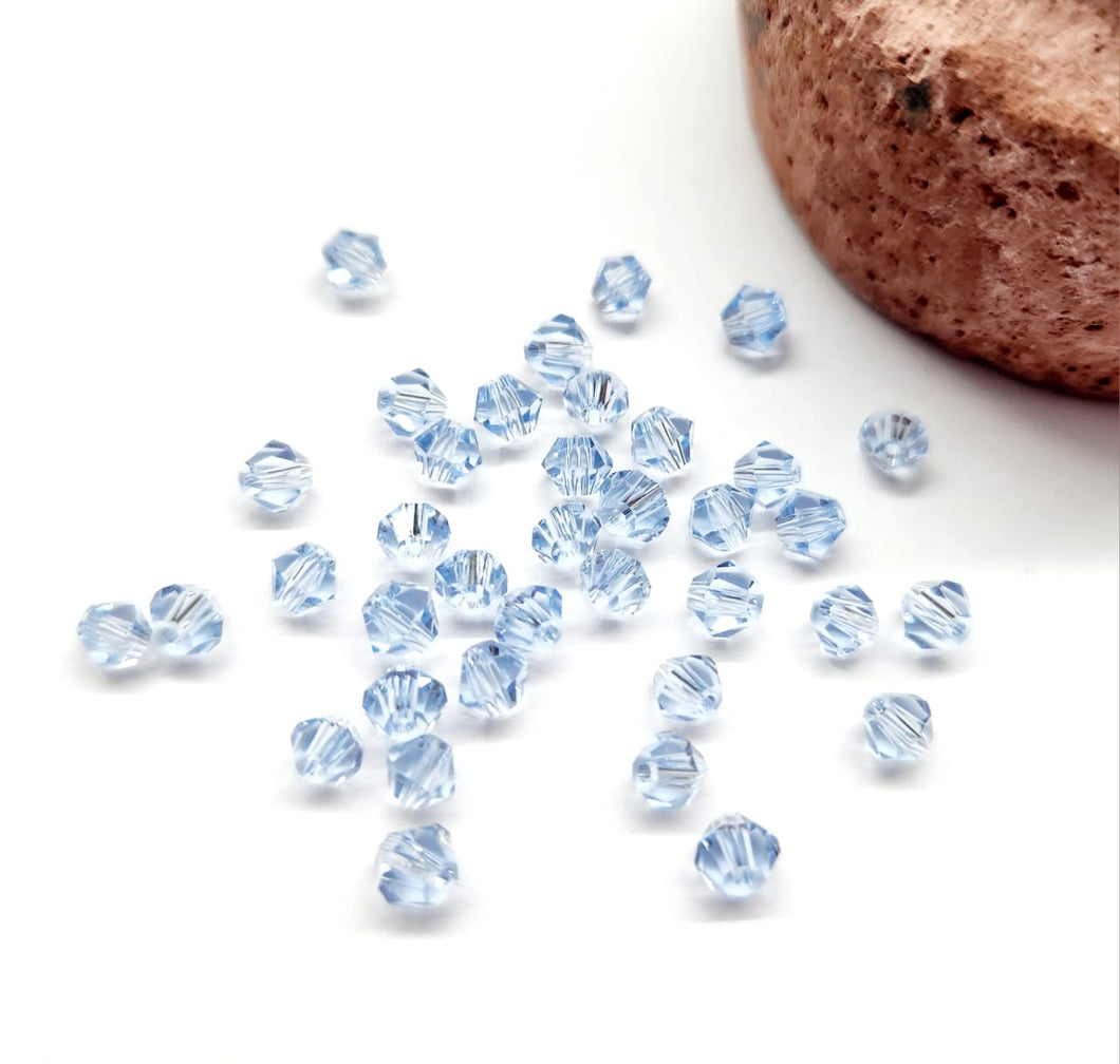 CRISTAL TUPI | 3MM | 150 UNIDADES | CELESTE LAVANDA | C1-1