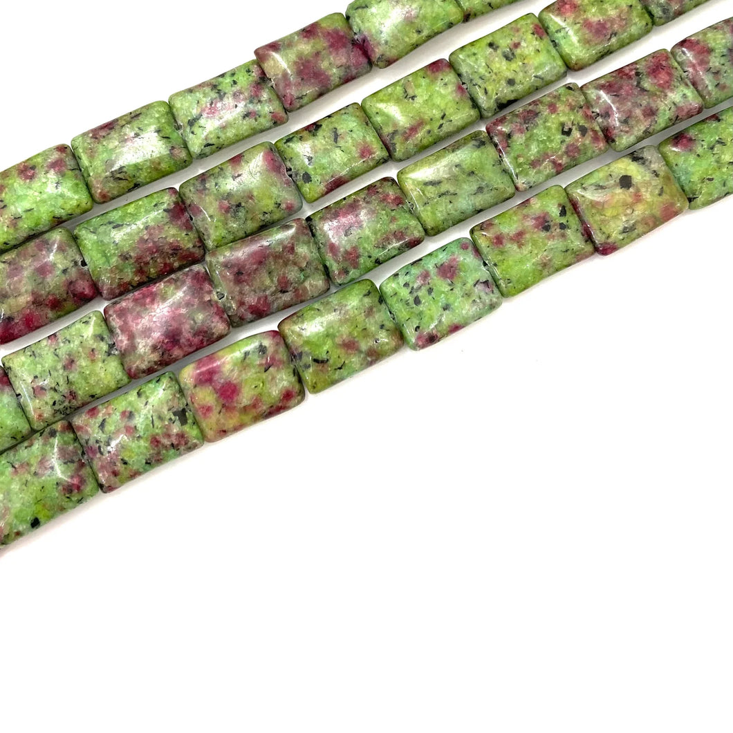 ZOISITA RUBI | RECTANGULAR | 18X13MM
