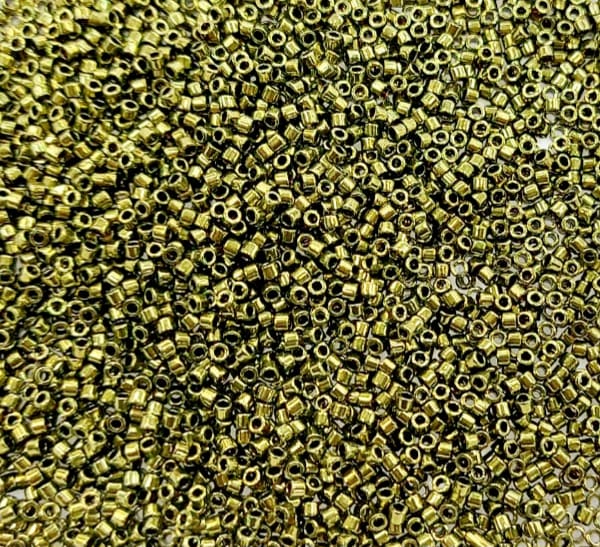 Miyuki Delica Beads 11/0 | 11DB | Metal Green | c11