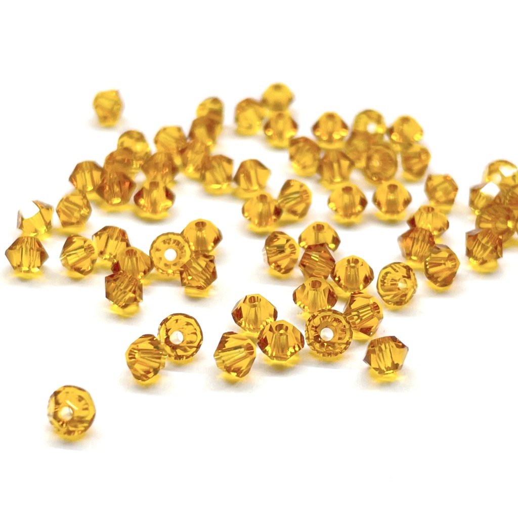 Bead Swarovski Crystals | 3mm | ST - C1 - 203 | Ambar Transparente