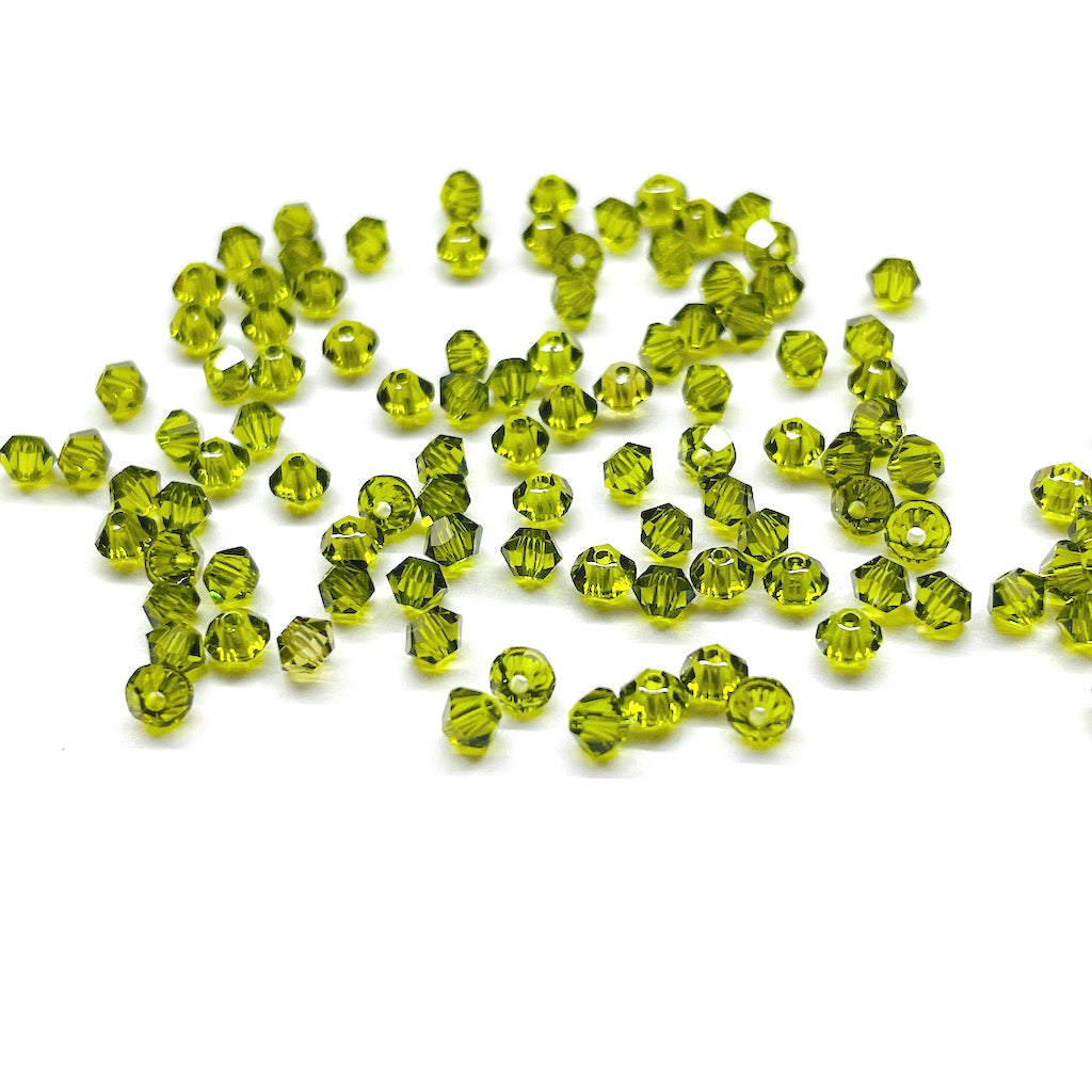 Bead Swarovski Crystals | 3mm | ST - C2 - 228 | Verde Oliva Transparente
