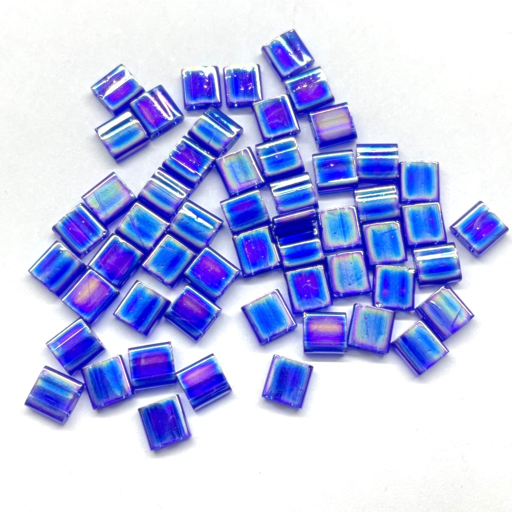 TILA MIYUKI |  5 GRAMOS | 5X5MM | AZUL TORNASOL | C2-11