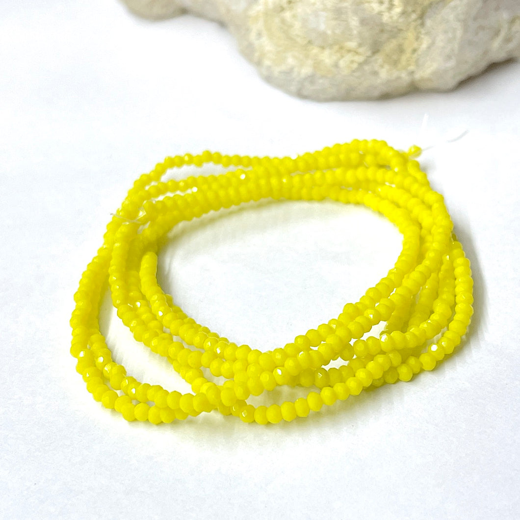 CRISTAL CHATO | 1MM | MATTE AMARILLO | co.12
