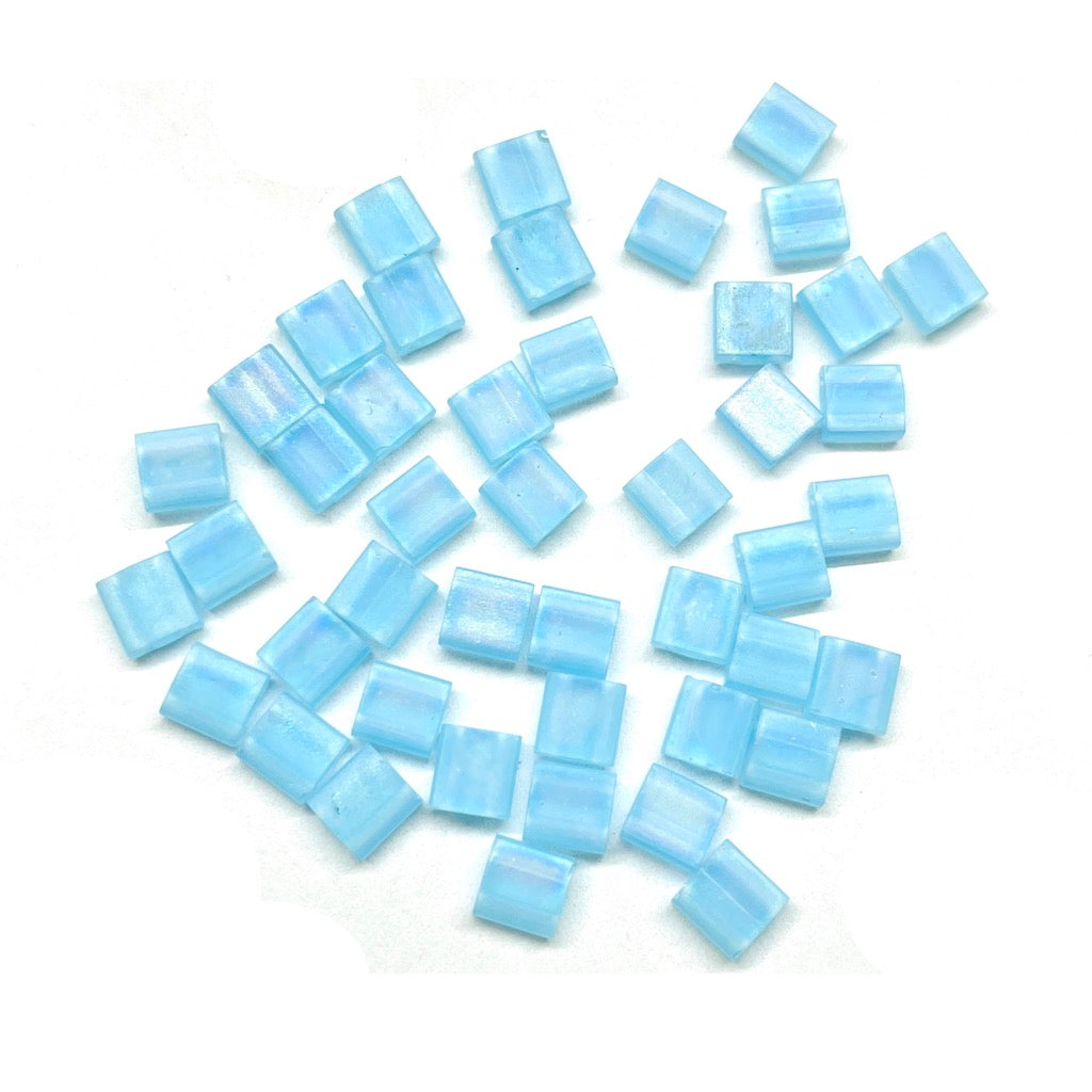 TILA MIYUKI | 5 GRAMOS | 5X5MM | CELESTE OPALESCENTE | C1-2