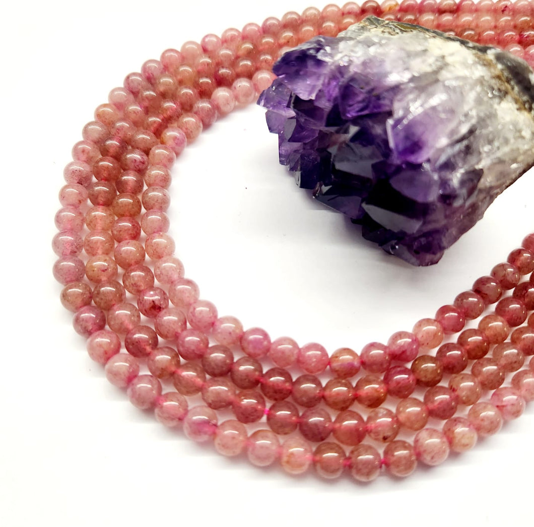 CUARZO FRUTILLA | CLARO | 6.2MM | co.4