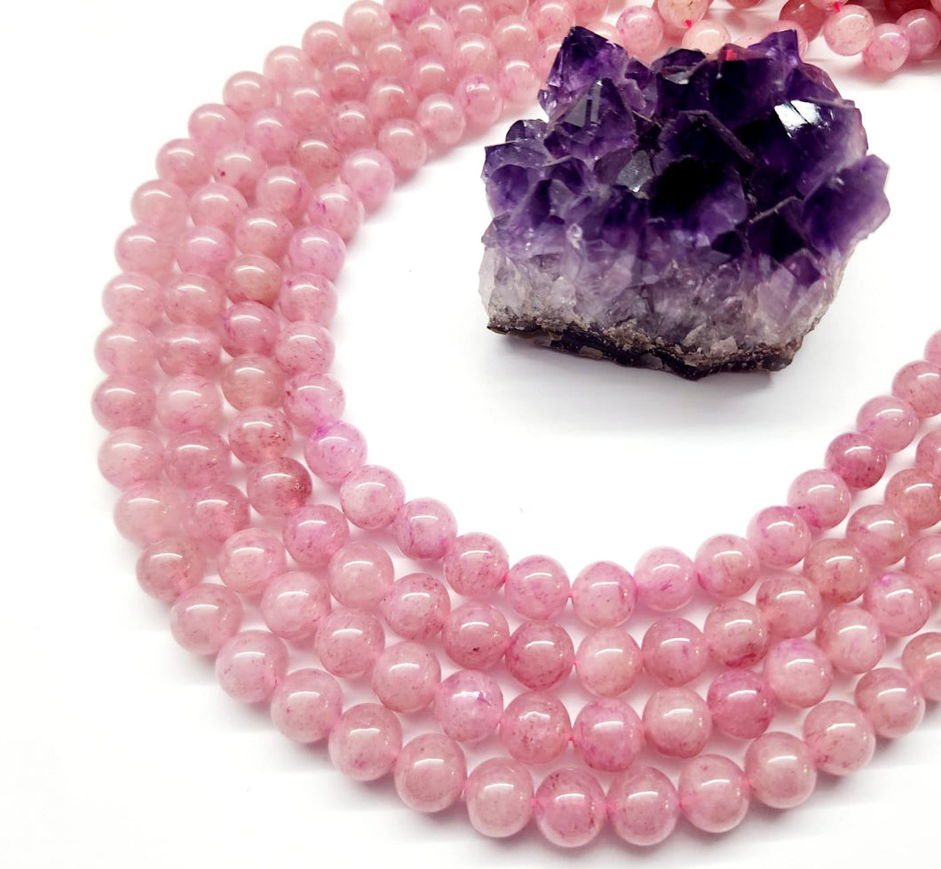 CUARZO FRUTILLA | ROSADO | 8.5MM | co.13