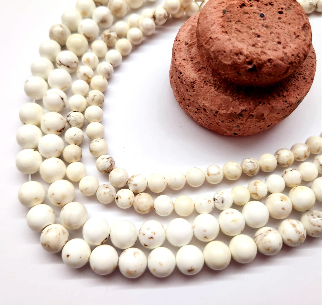 TURQUESA BLANCA | ORIGINAL | 6.5MM
