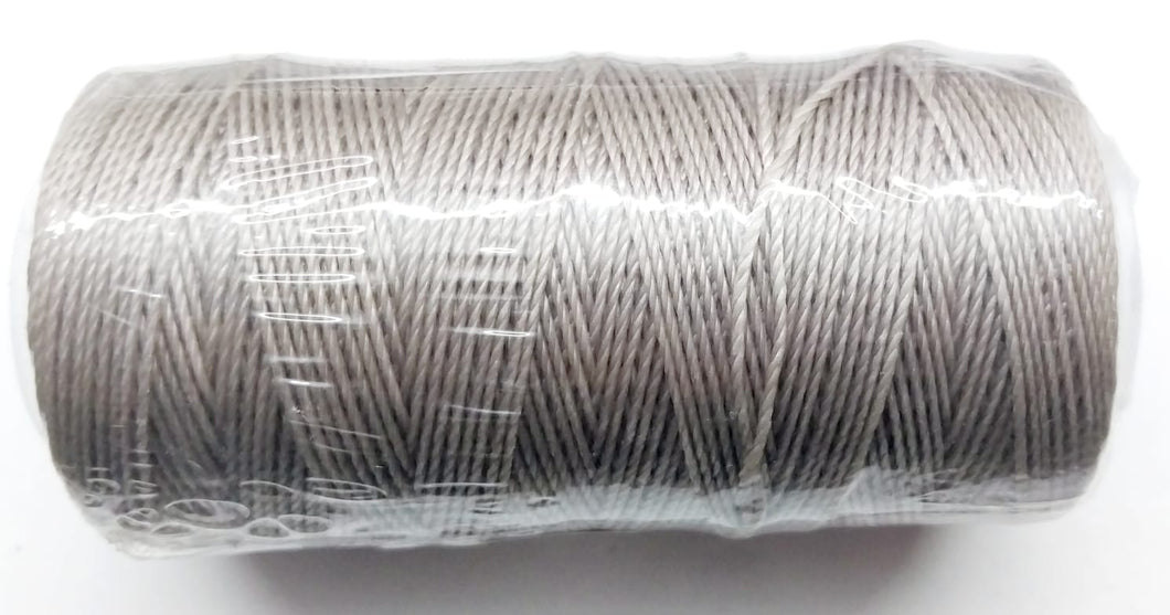 HILO ENCERADO | 1.0MM | 150 MTRS | GRIS CLARO | COLOR #23