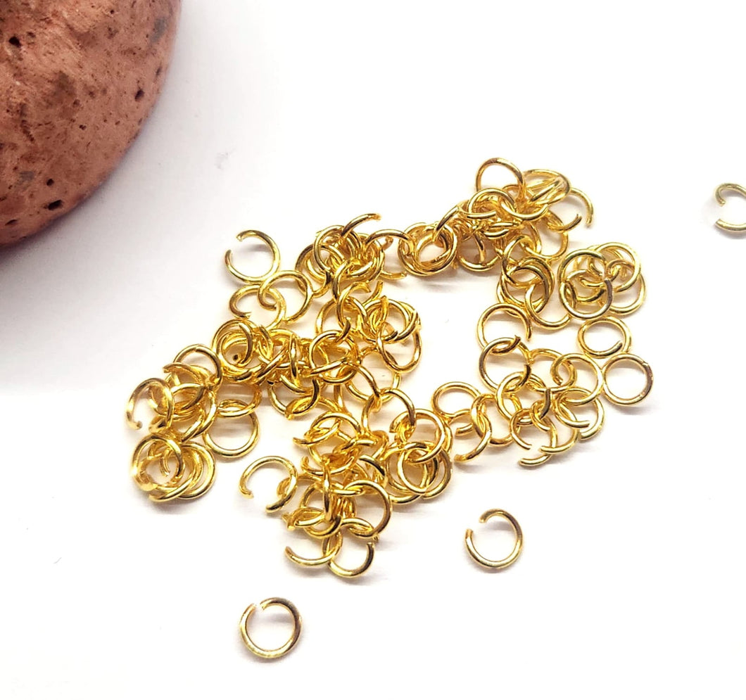 ACCESORIOS ACERO | DORADO | ARGOLLA DE UNION | 5MM