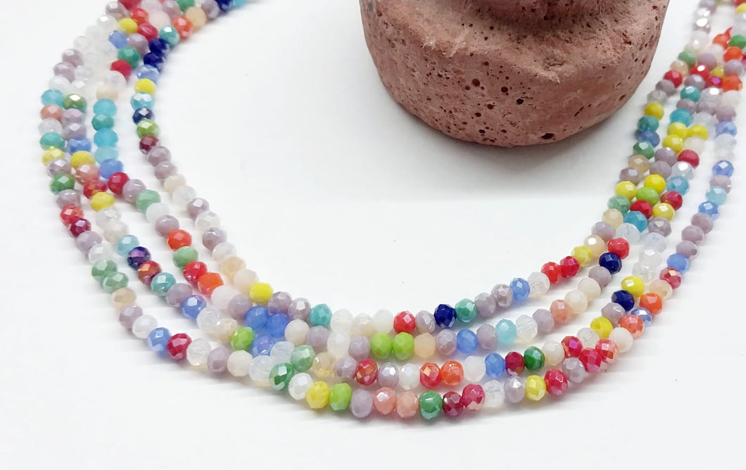 CRISTAL CHATO | 3MM | MULTICOLOR CLARO TORNASOL