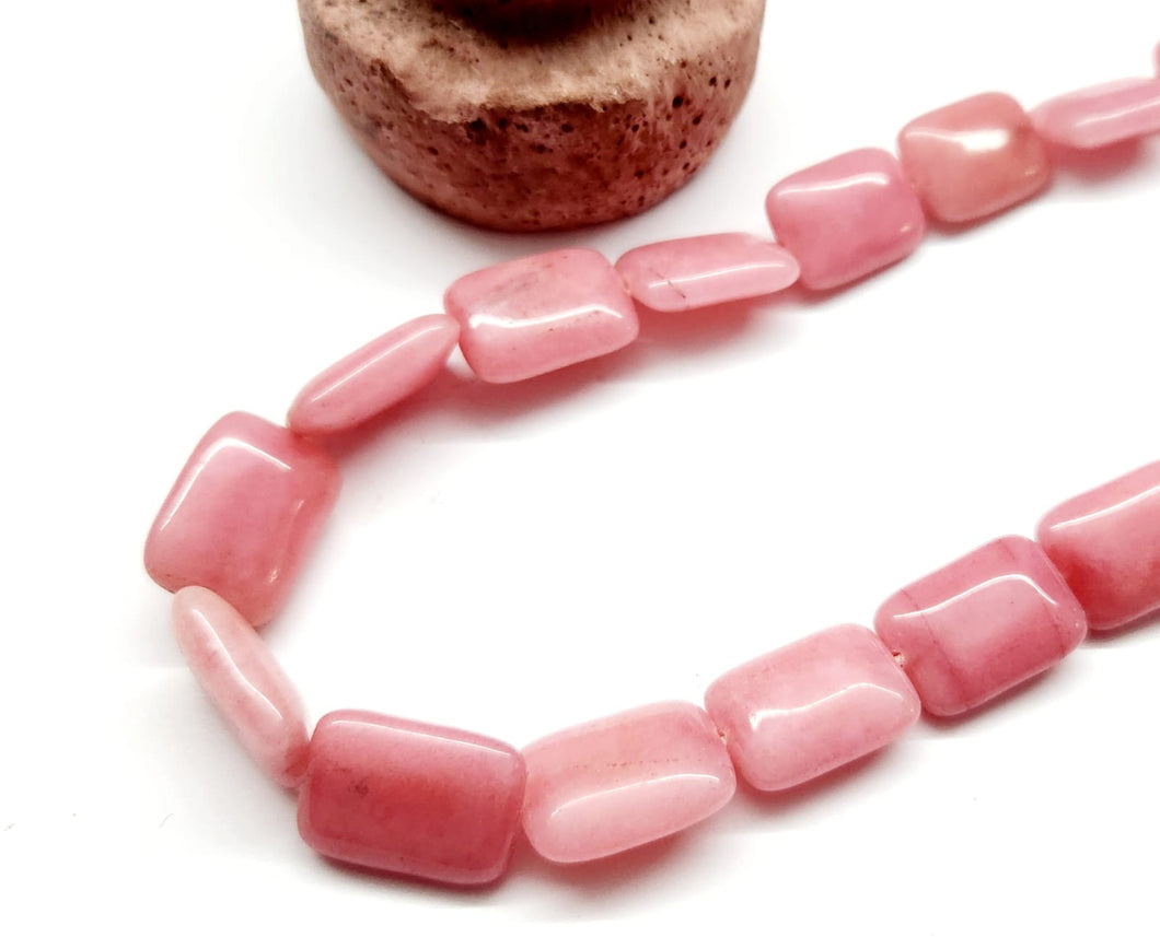 AGATA ROSADO | RECTANGULAR | 18X13MM