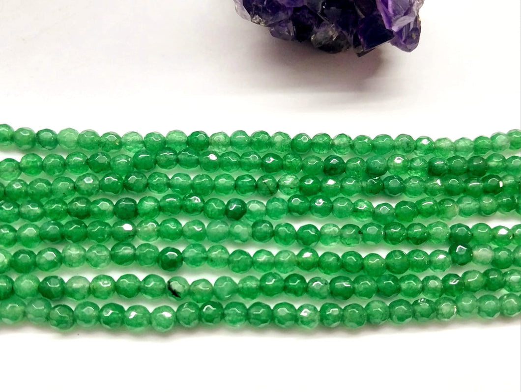 AGATA FACETADA | 4MM | VERDE 5
