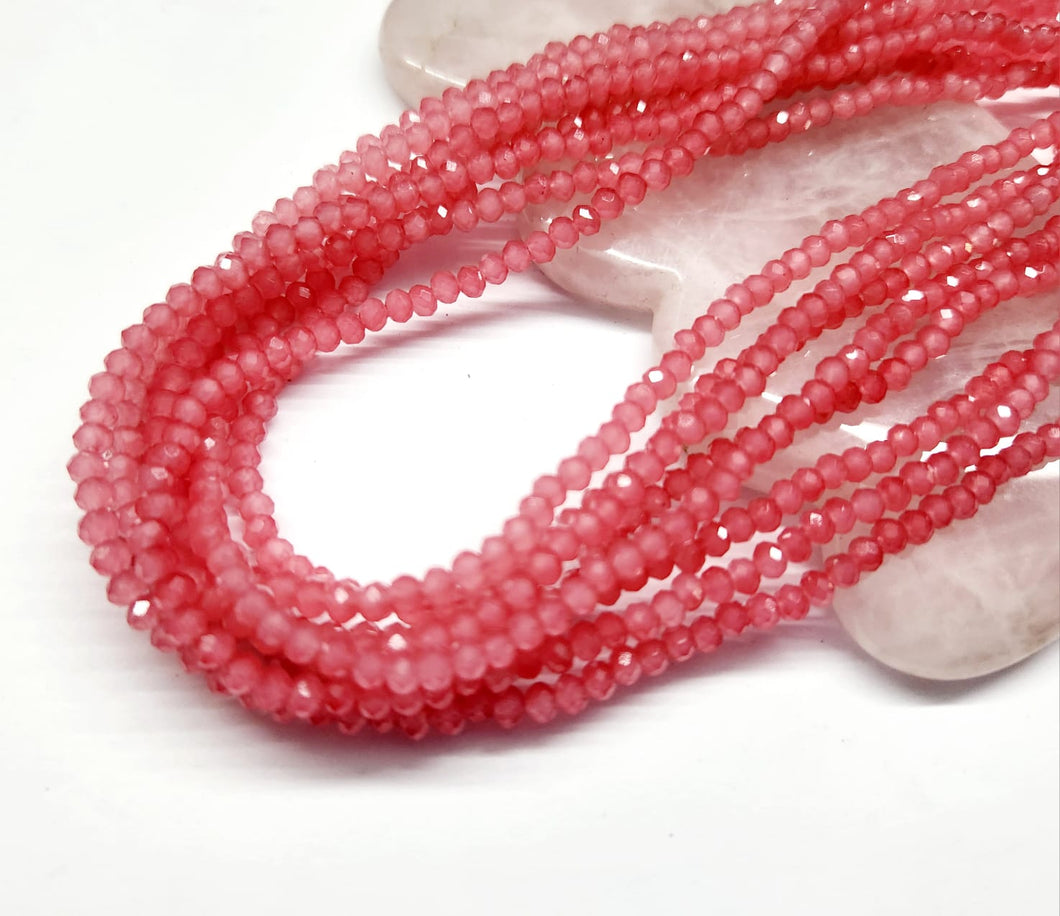 CRISTAL CHATO | 2MM | ROSADO OPALESCENTE | co.100