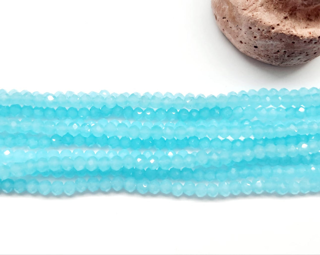 Cristal Chato | 4mm | Calipso opalescente 42