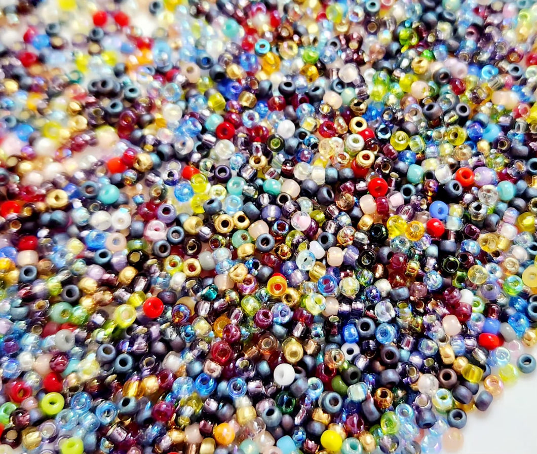 Mostacillla 11/0 | Multicolor Tonos Oscuro |  20grs | C22