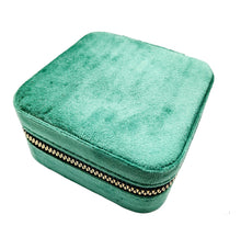 Cargar imagen en el visor de la galería, JOYERO DE TERCIOPELO | VERDE ESMERALDA
