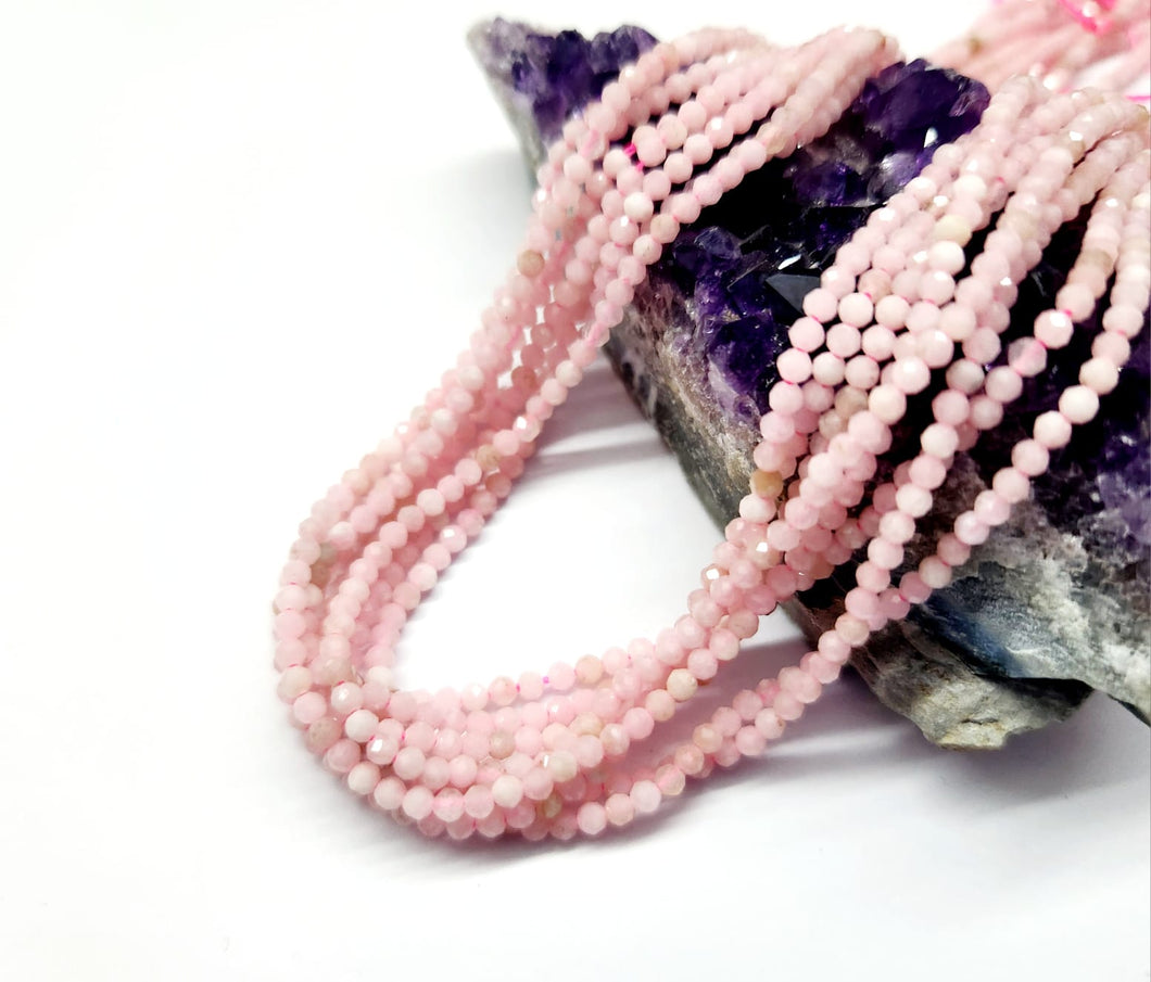 PIEDRAS NATURALES | MINI FACETADO | OPALO ROSADO | 2.3MM | co.6