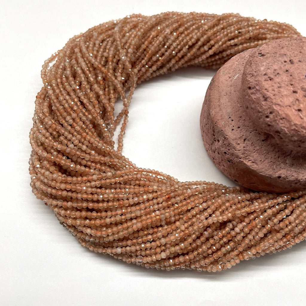 PIEDRAS NATURALES | MINI |FACETADO  SUN STONE | 2MM | co.3