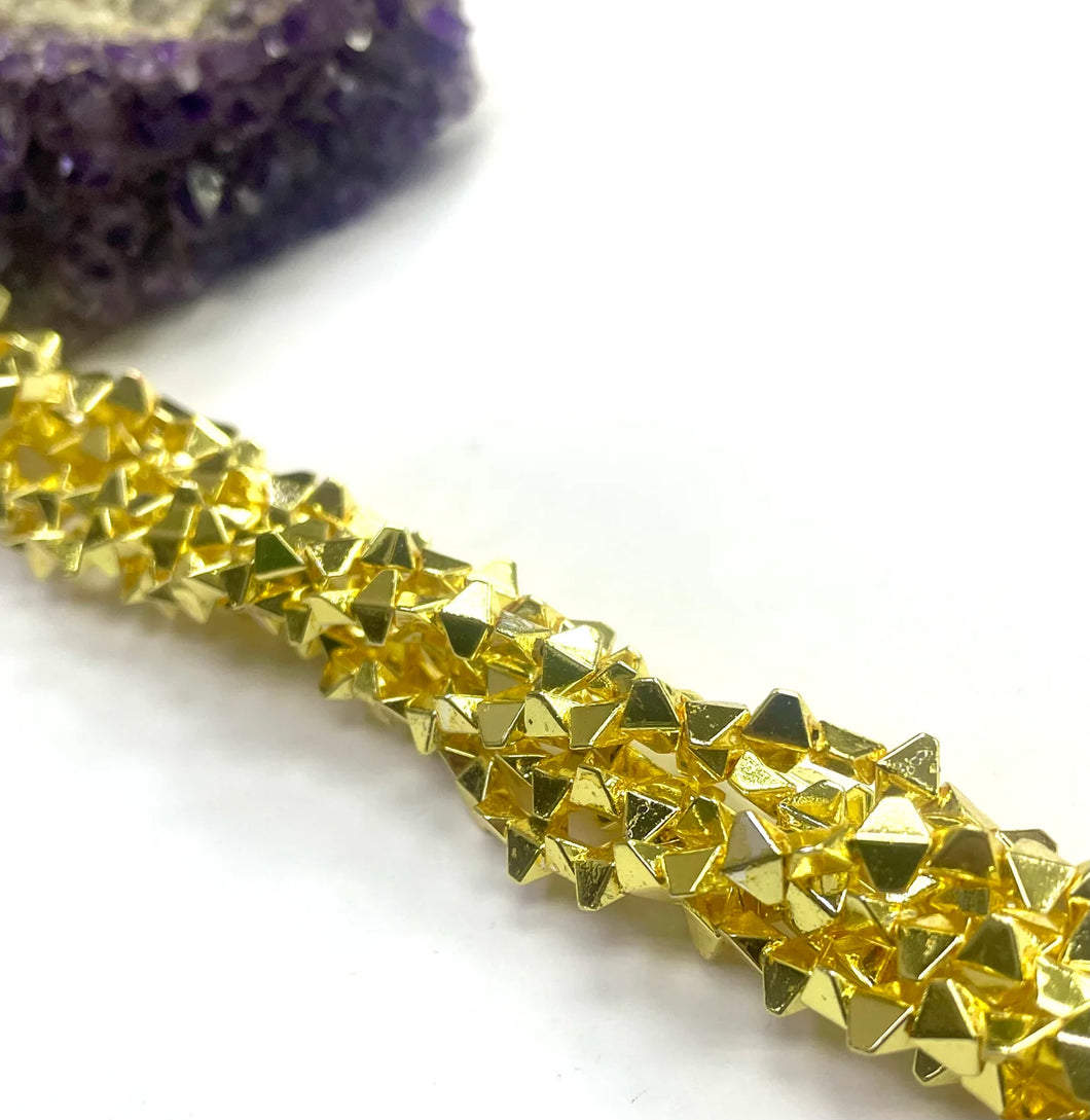 HEMATITA | ROMBO | 5.9x2.7MM | DORADO