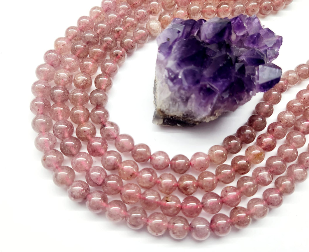 CUARZO FRUTILLA | TRASLUCIDO | 8.5MM | co.11