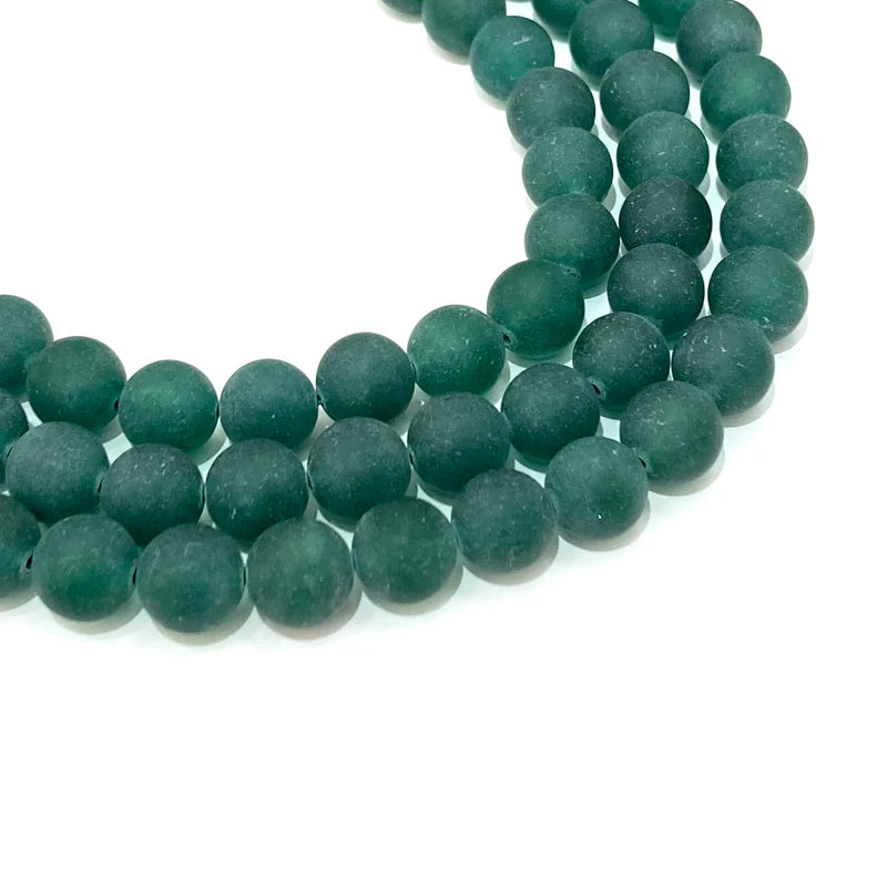 AGATA MATTE | 10MM | VERDE BOTELLA