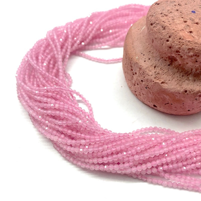 PIEDRAS NATURALES | MINI | CIRCONITA ROSADO CLARO | 2.1MM | co.61