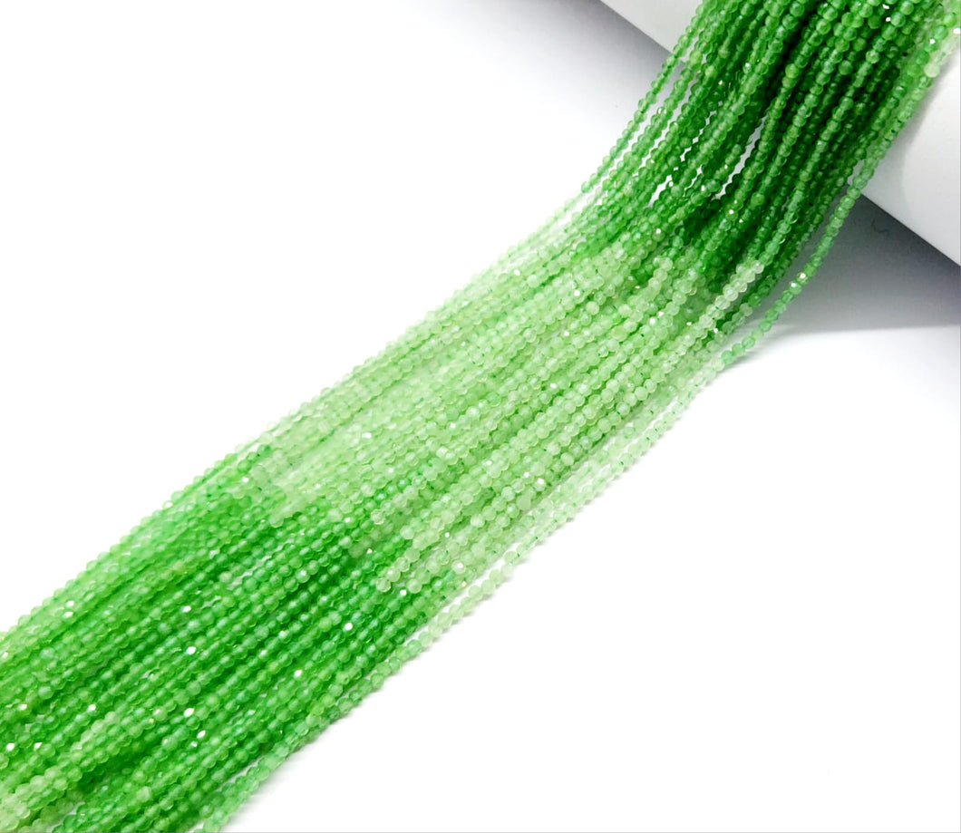 CIRCONITA EN DEGRADE | MINI FACETADA | VERDE | 2MM