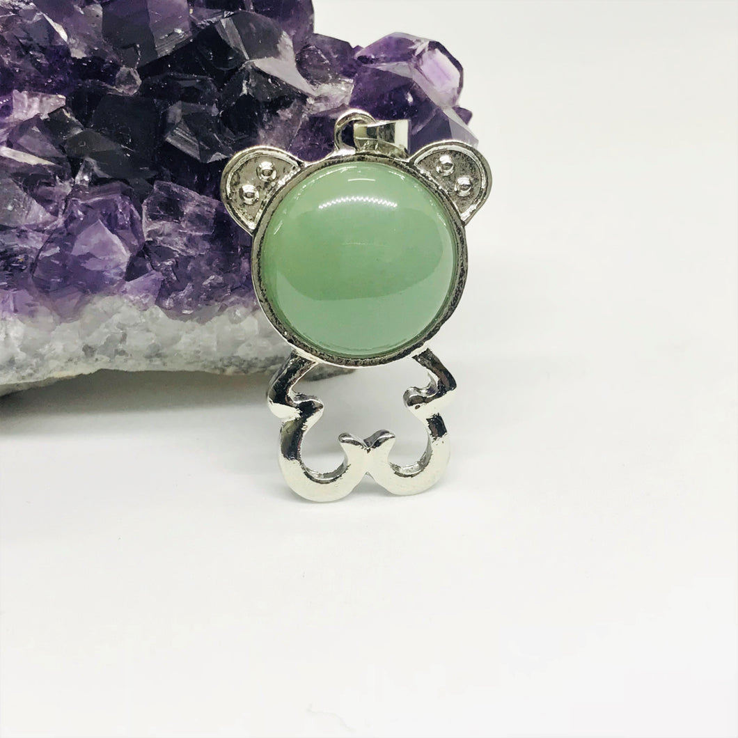 COLGANTE OSO | S/R | JADE | 3.7CM
