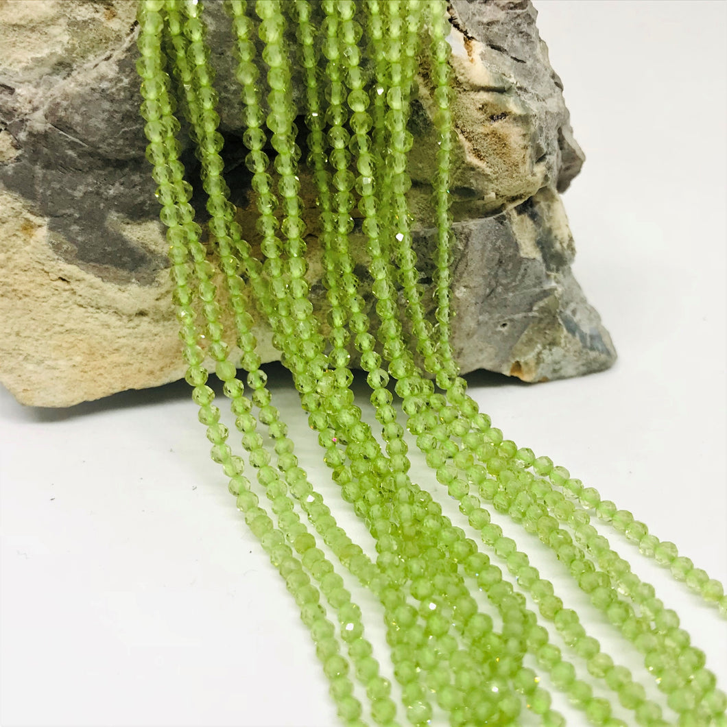 PIEDRAS NATURALES | MINI | CIRCONITA VERDE CLARO TRASLUCIDO | 2.1MM | co.93