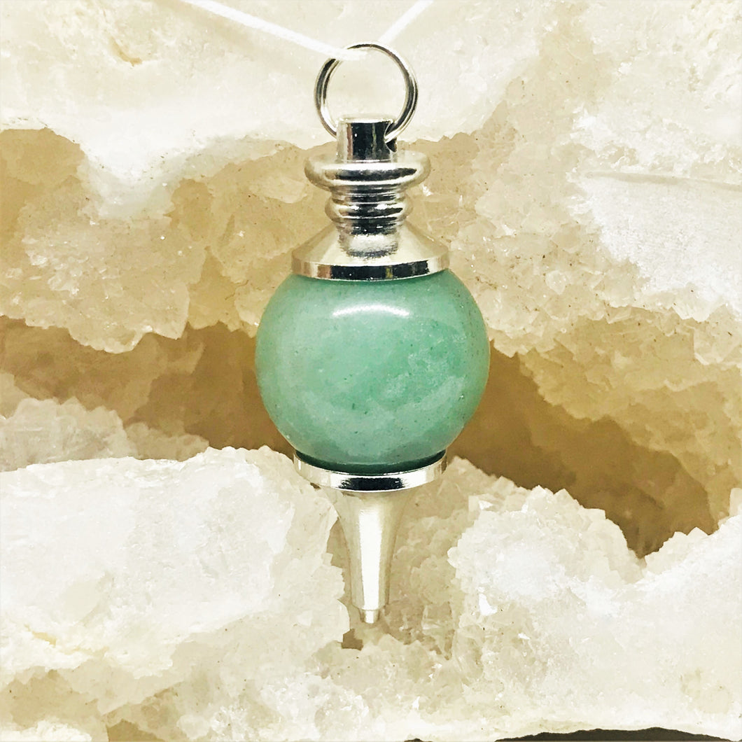 PENDULO REDONDO | 40MM | JADE VERDE