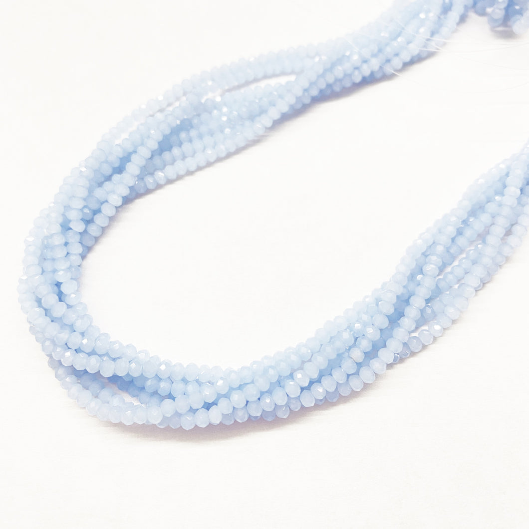 CRISTAL CHATO | 2MM| CELESTE LAVANDA CLARO OPALESCENTE | co.16