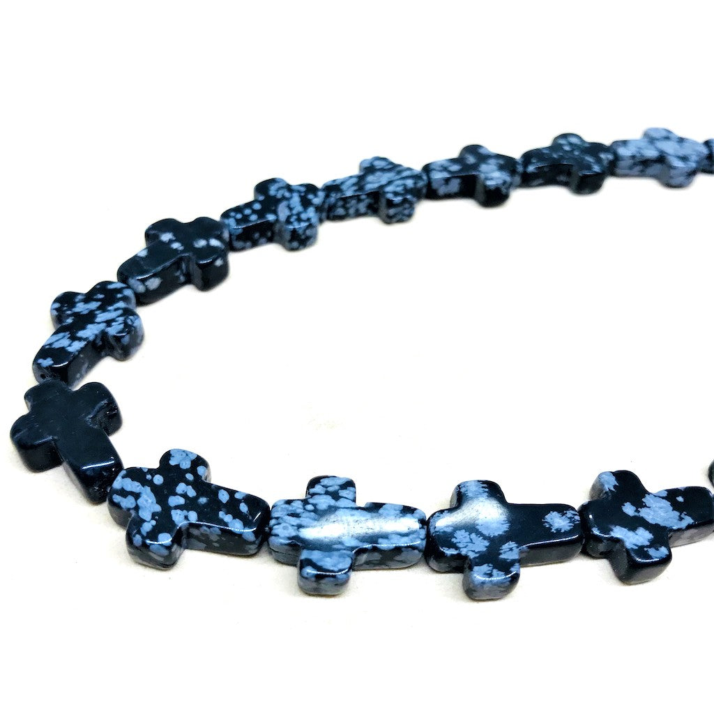 CRUZ | OBSIDIANA NEVADA | 16X12MM