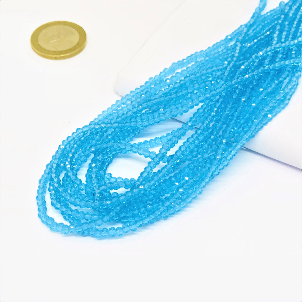 CRISTAL CHATO | 2MM | TRANSLUCIDO CELESTE | co.3