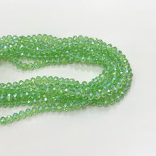 Cargar imagen en el visor de la galería, CRISTAL CHATO | 4 MM | TRASLUCIDO TORNASOL VERDE CLARO

