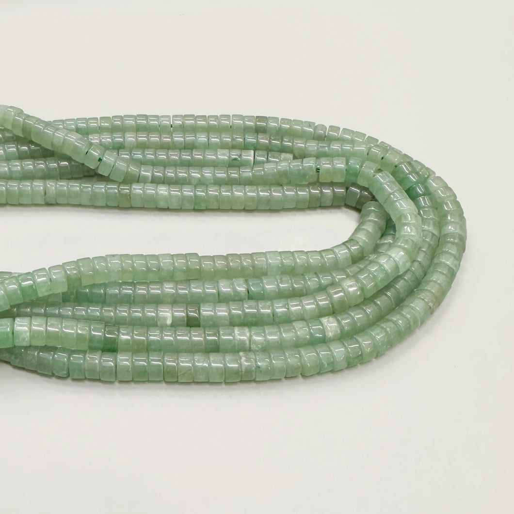 JADE | RONDELL PLANO | 6X3MM