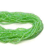 Cargar imagen en el visor de la galería, CRISTAL CHATO | 4 MM | TRASLUCIDO TORNASOL VERDE CLARO
