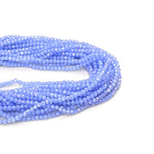Cargar imagen en el visor de la galería, CRISTAL CHATO | 4MM | AZUL CIELO CLARO TORNASOL OPALESCENTE
