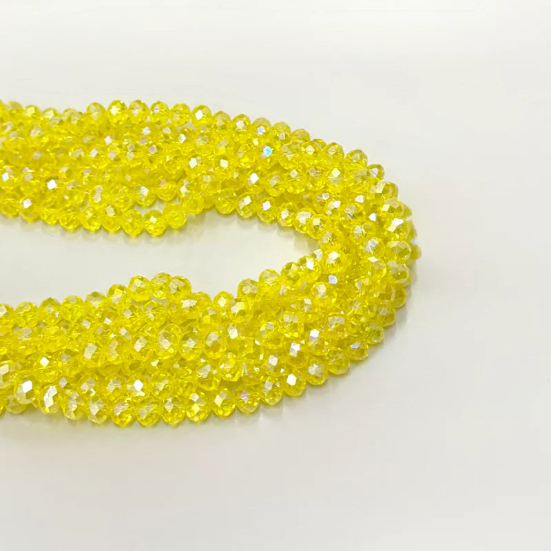 CRISTAL CHATO | 8MM | AMARILLO TRASLUCIDO TORNASOL