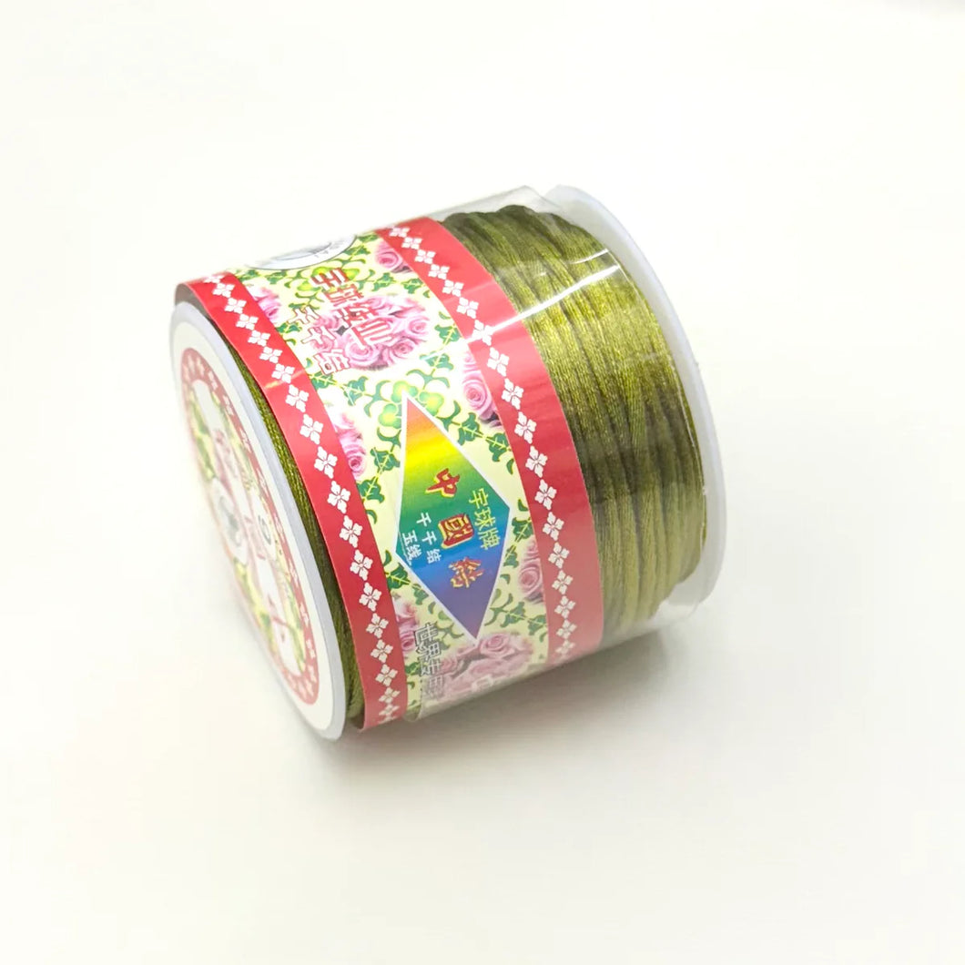 CORDON COLA DE RATON | 2.0MM | 25MTS | VERDE OLIVA