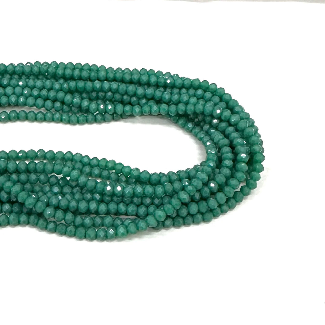 CRISTAL CHATO | 6MM | VERDE OSCURO