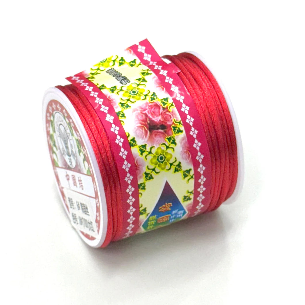 CORDON COLA DE RATON | 2.0MM | 25MTS | ROJO