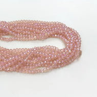 CRISTAL CHATO | 4MM | ROSADO DAMASCO TRASLUCIDO TORNASOL