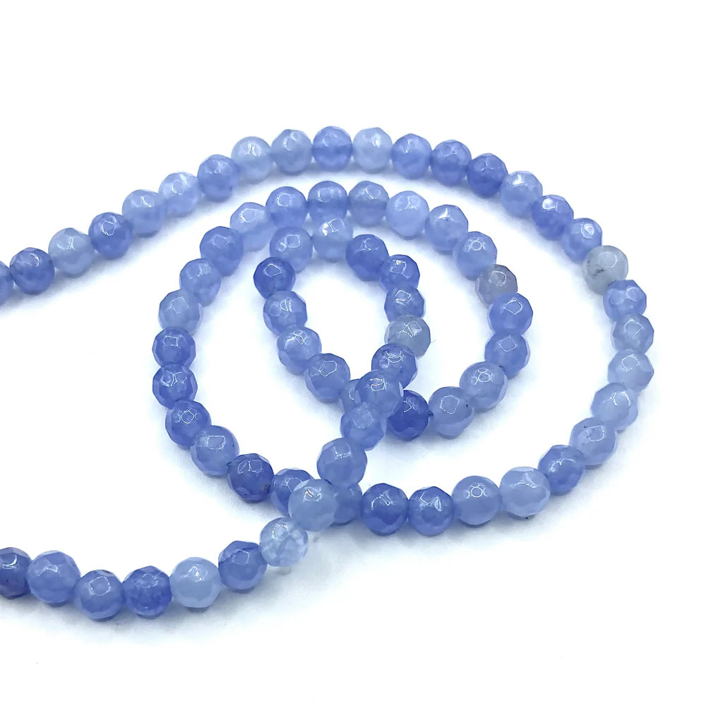 AGATA FACETADA | 4MM | LAVANDA