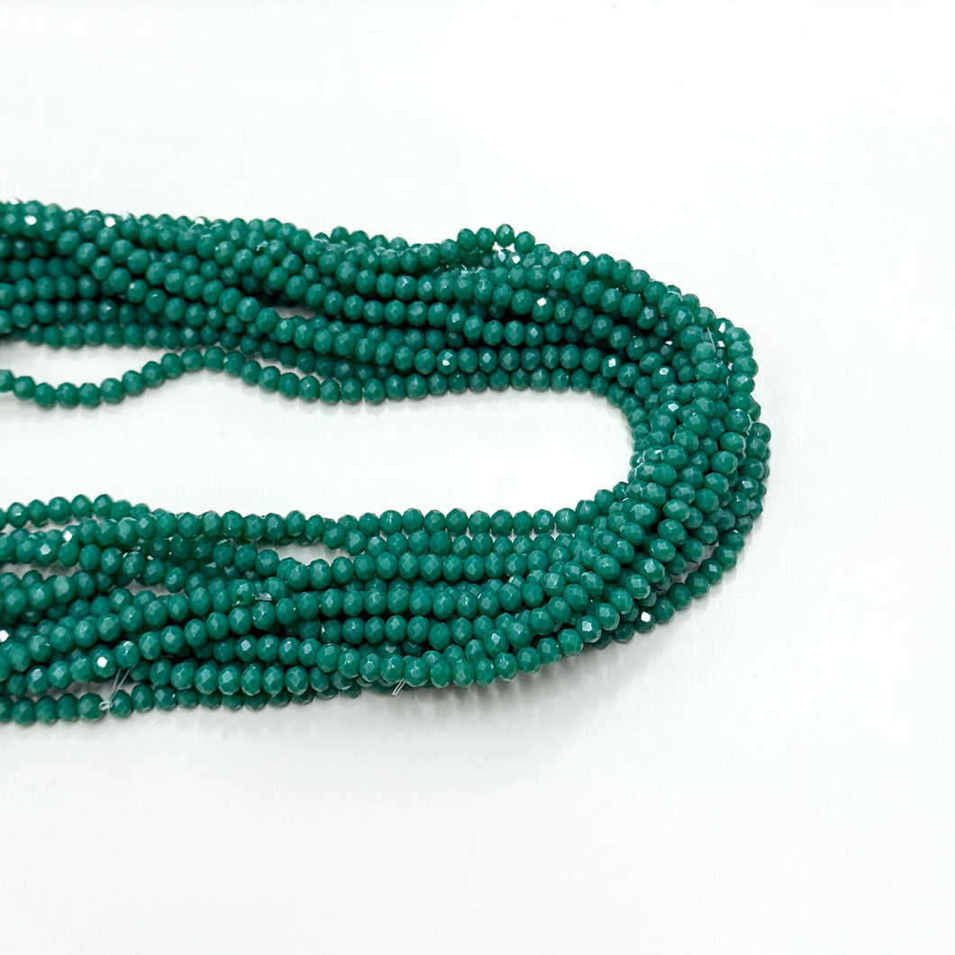 CRISTAL CHATO | 4MM | VERDE OSCURO