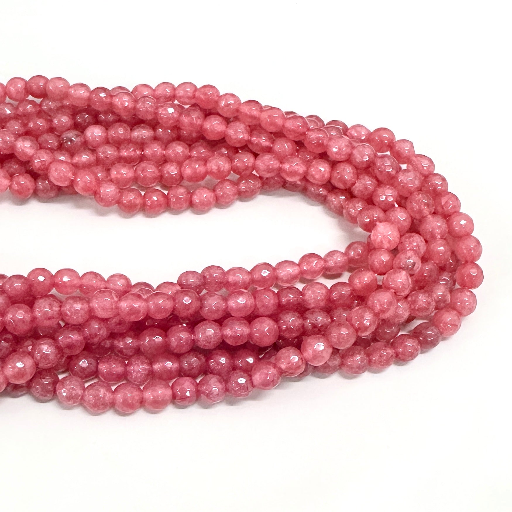 AGATA FACETADA | 6MM | SANDIA TRASLUCIDO – CrystalStone