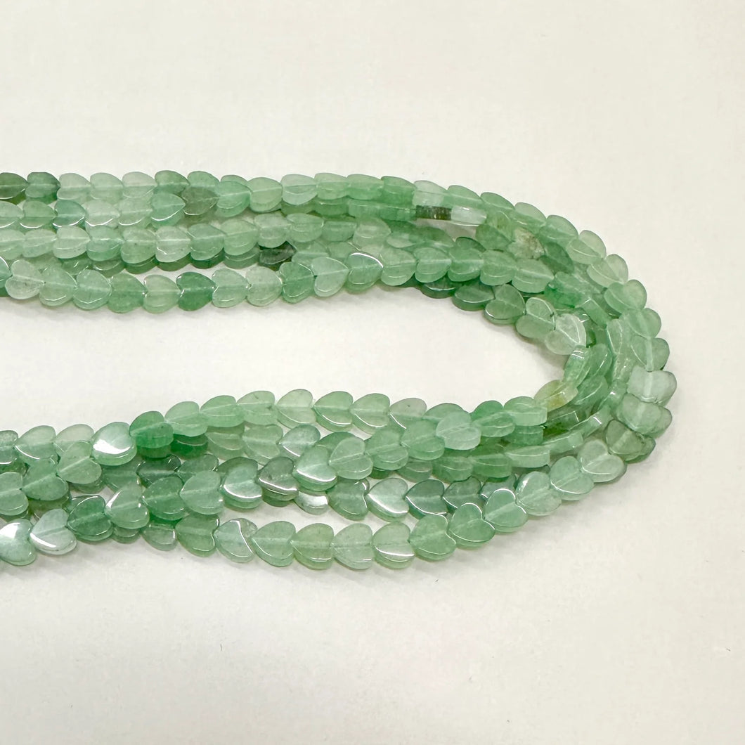 CORAZON MINI PLANO | 6MM | JADE