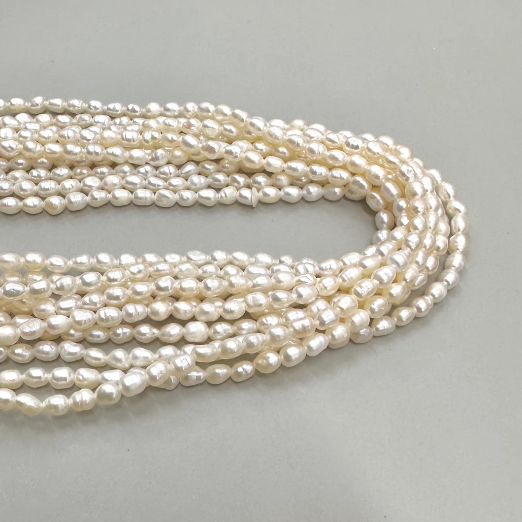 PERLA DE RIO ARROZ IRREGULAR | 4.5X3.5MM | HH-6152