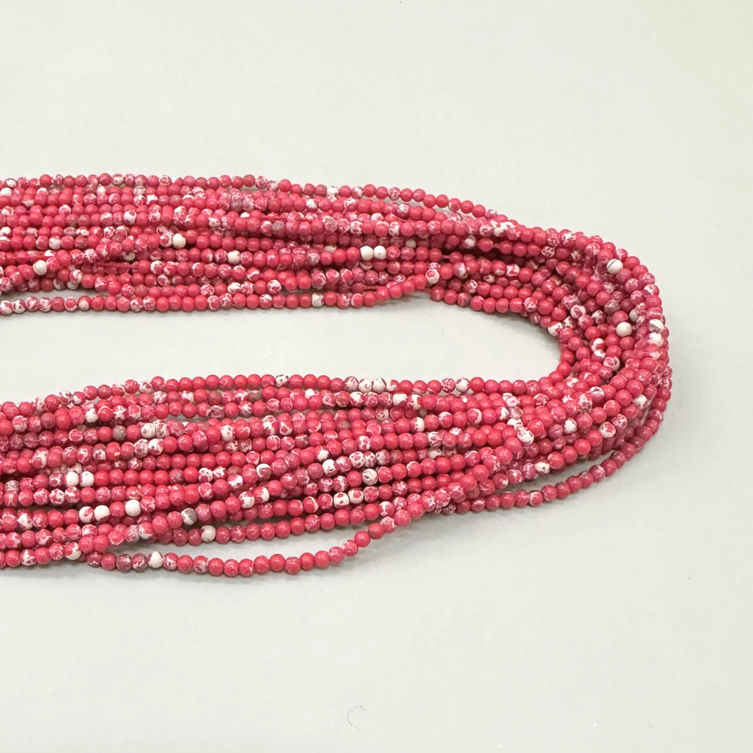 JASPE IMPERIAL | ROJO | MINI LISA | 2MM
