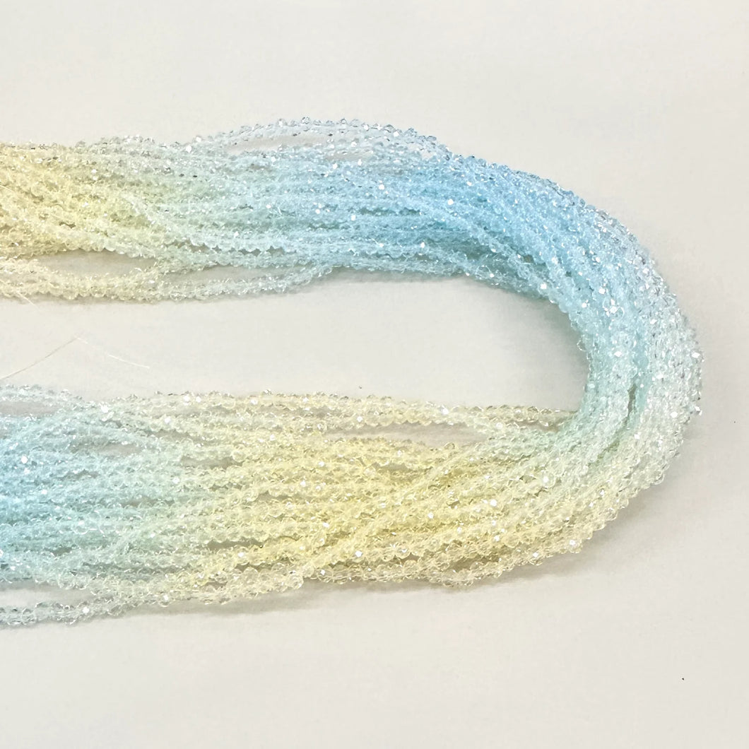 CRISTAO CHATO | 1MM | DEGRADE AMARILLO CELESTE | co.3