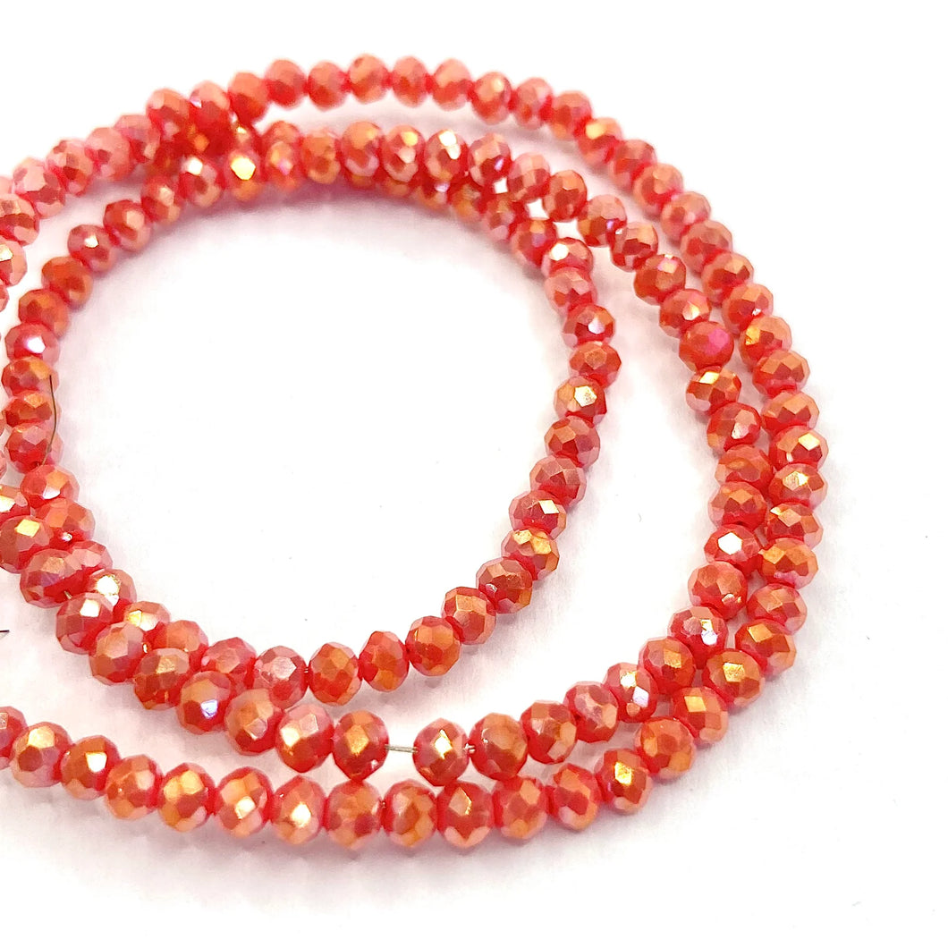 CRISTAL CHATO | 2MM | ROJO CLARO TORNASOL | co.63